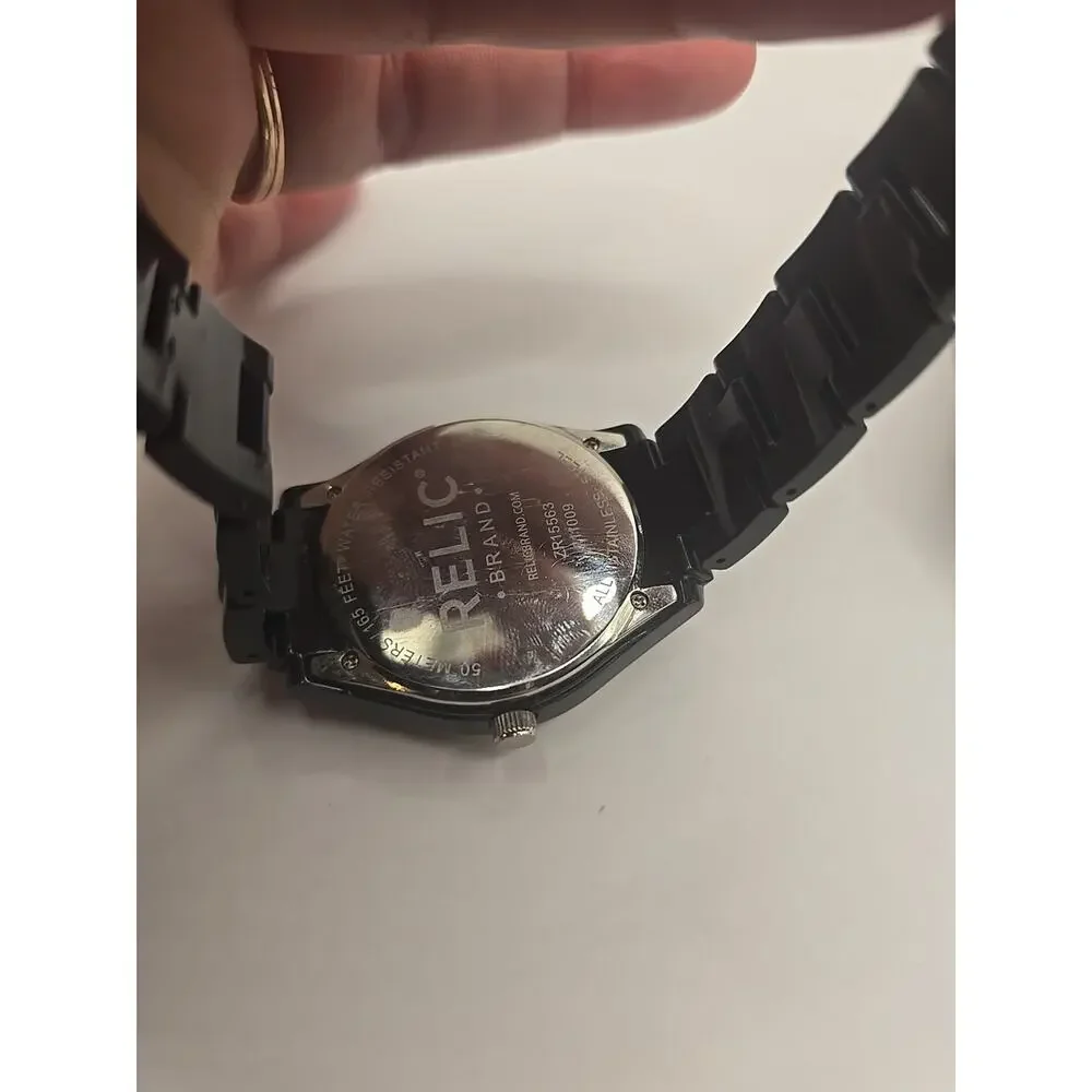 Lot Of 3 Mens Watches, Relic, Citizen, Armani Exchange...
